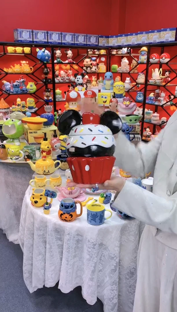 【闪购商品】.@@米奇冰激凌饼干罐