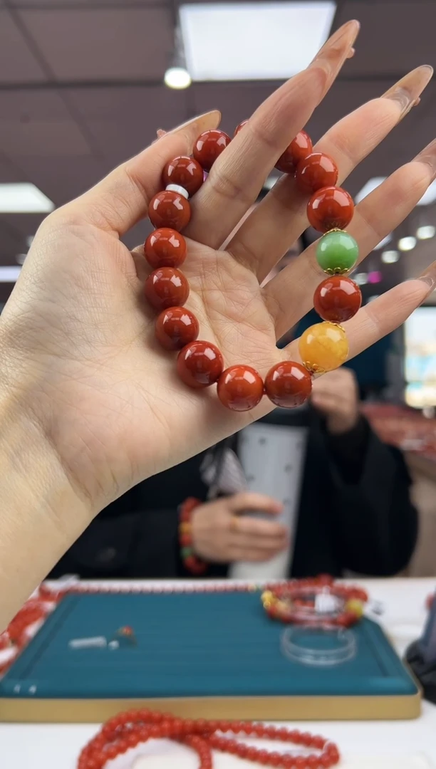 未镶嵌珠串南红玛瑙1.3-13mm（多样式发一）99201802280