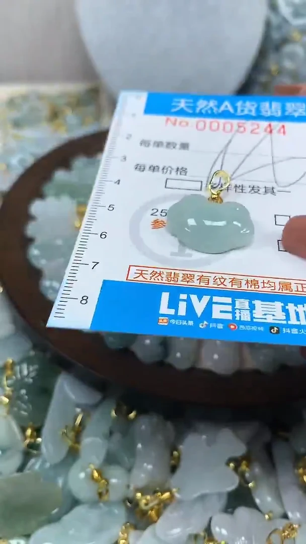 翡翠未镶嵌颈饰天然翡翠A货