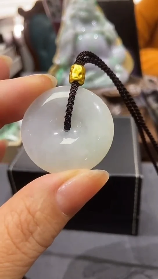 颈饰未镶嵌翡翠微*吊坠