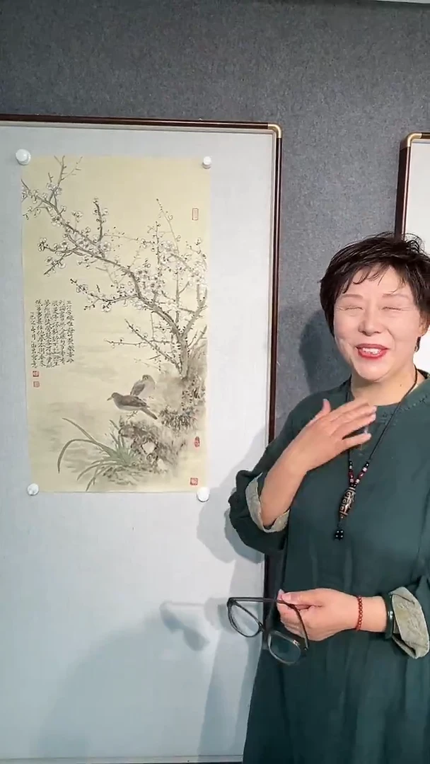国画夏淑君老师小三尺