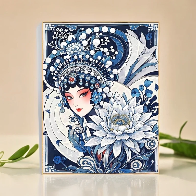 DMC十字绣十字绣花-轻奢中国青花瓷
