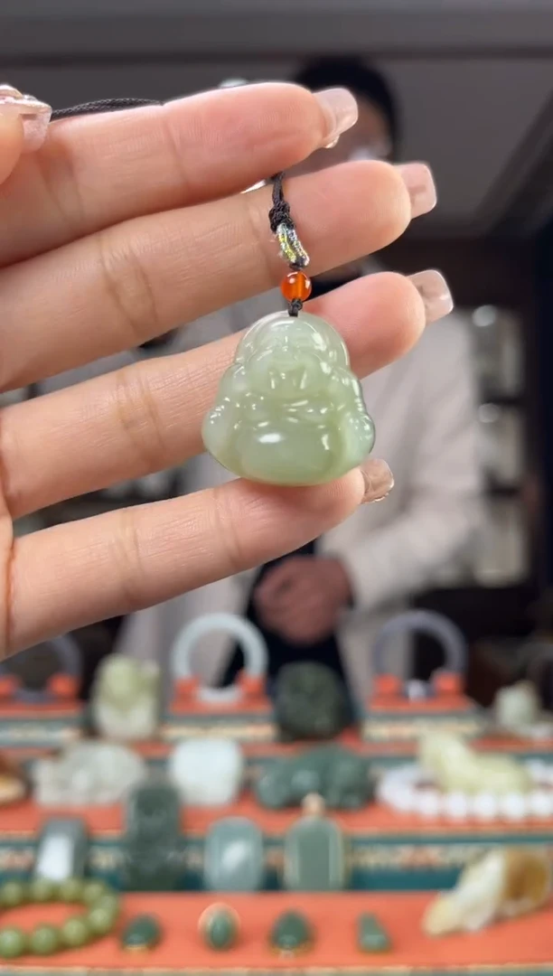 【闪购商品】和田玉颈饰未镶嵌佩佩25mm左右