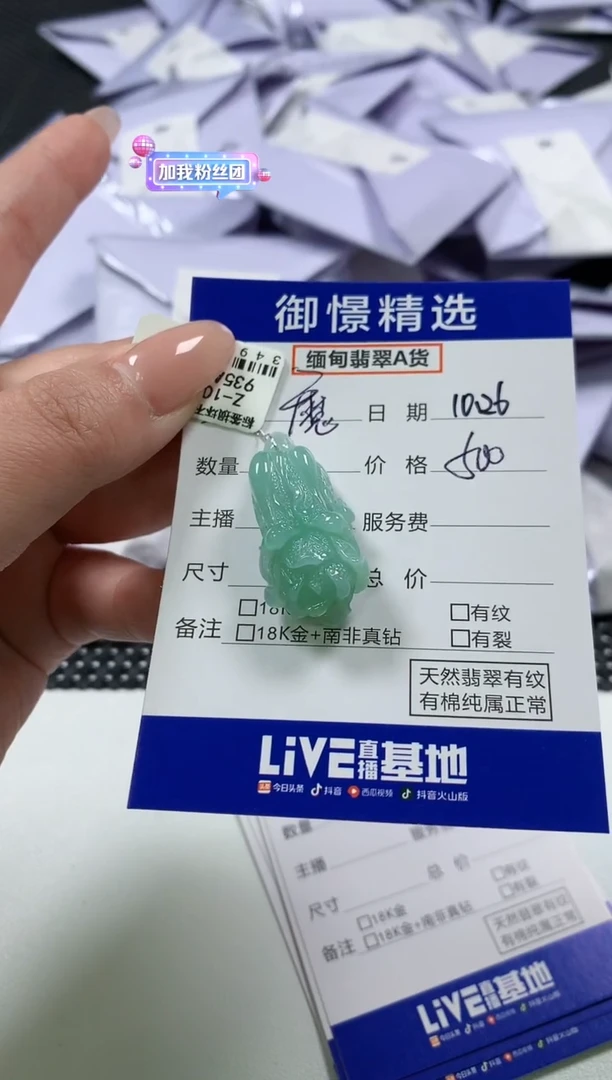 颈饰未镶嵌翡翠1*319