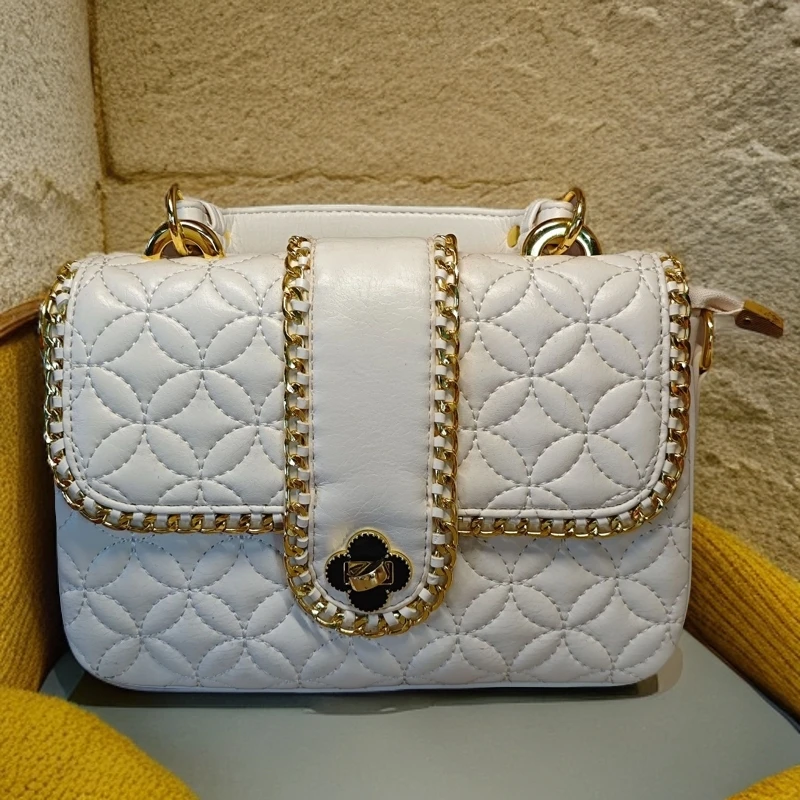 质感女包2024正品包包今年流行链条新款小方包小香风小众斜挎包