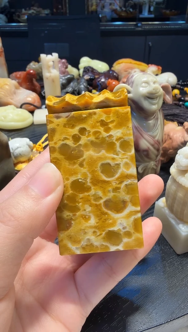 寿山石印石悟*大山通印章