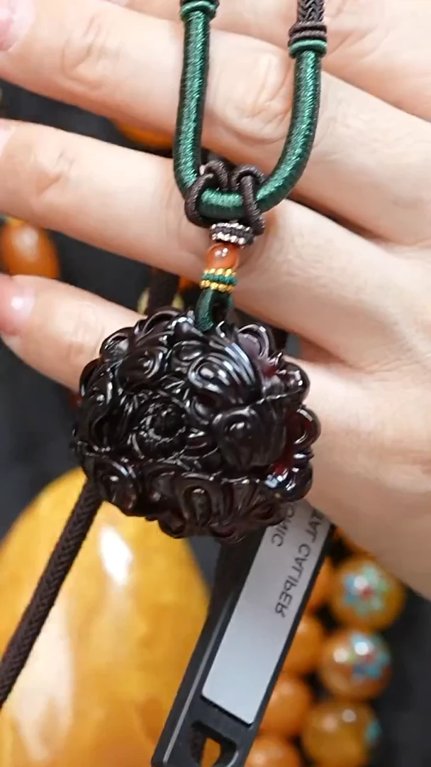 琥珀颈饰未镶嵌2827天然蜜蜡珠宝奇石全部保真