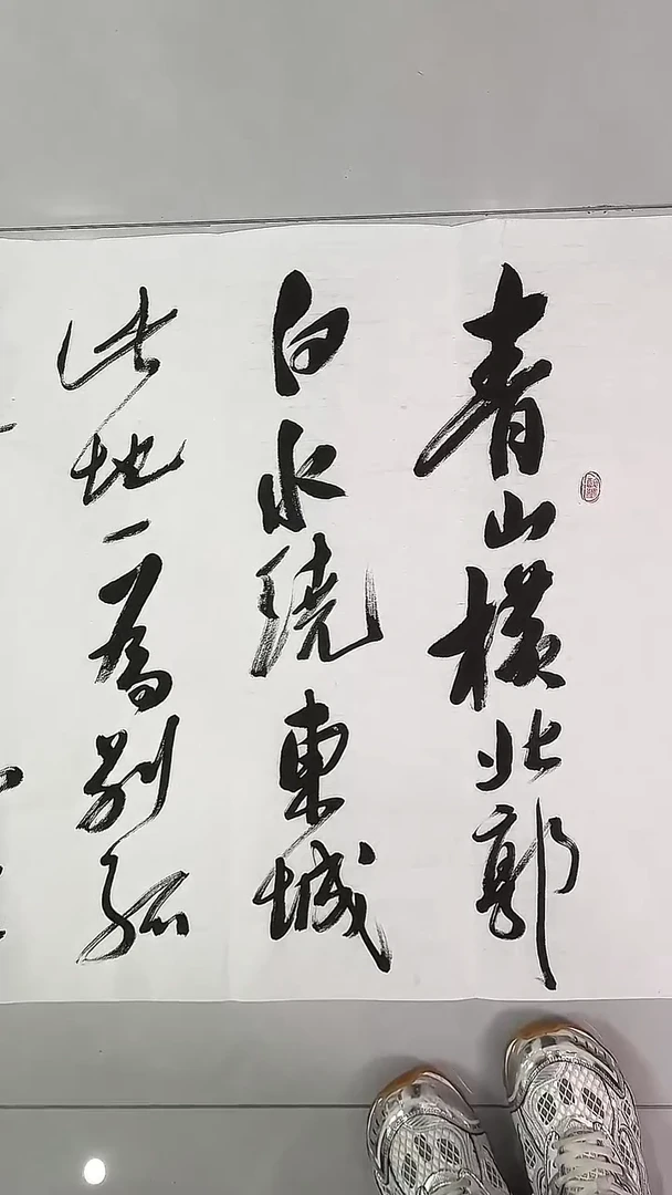 书法吕老师书法作品