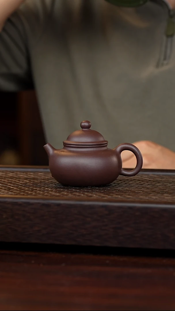 茶壶紫砂丹壶溢香紫砂壶微瑕150cc