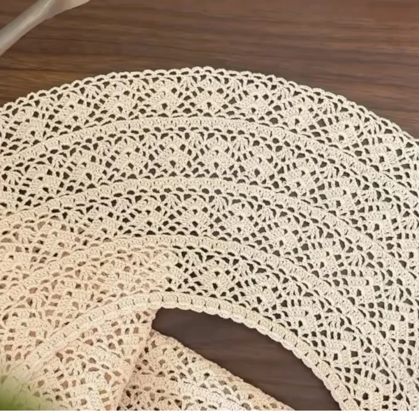 【石榴宝家】钩针款育克套头衫《婉婉》