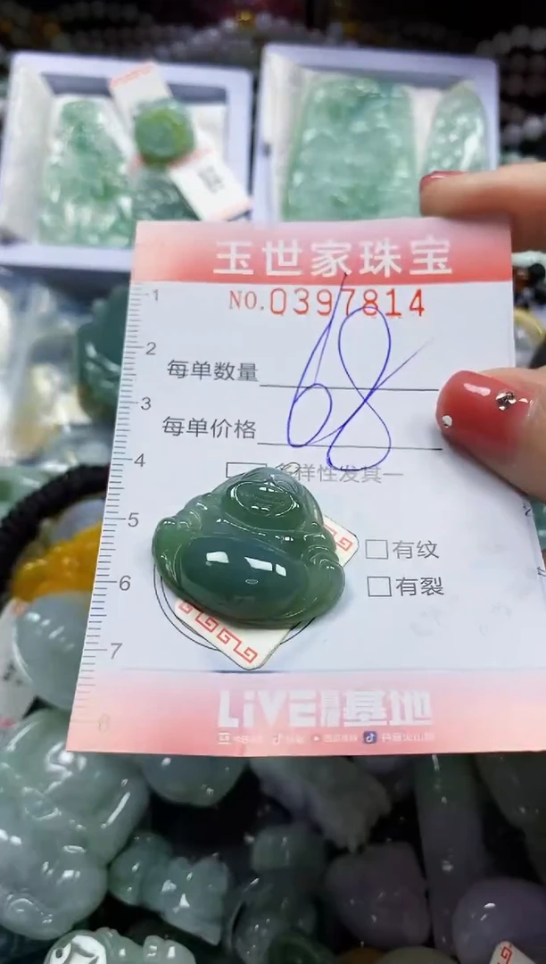 颈饰未镶嵌翡翠闪购0397814