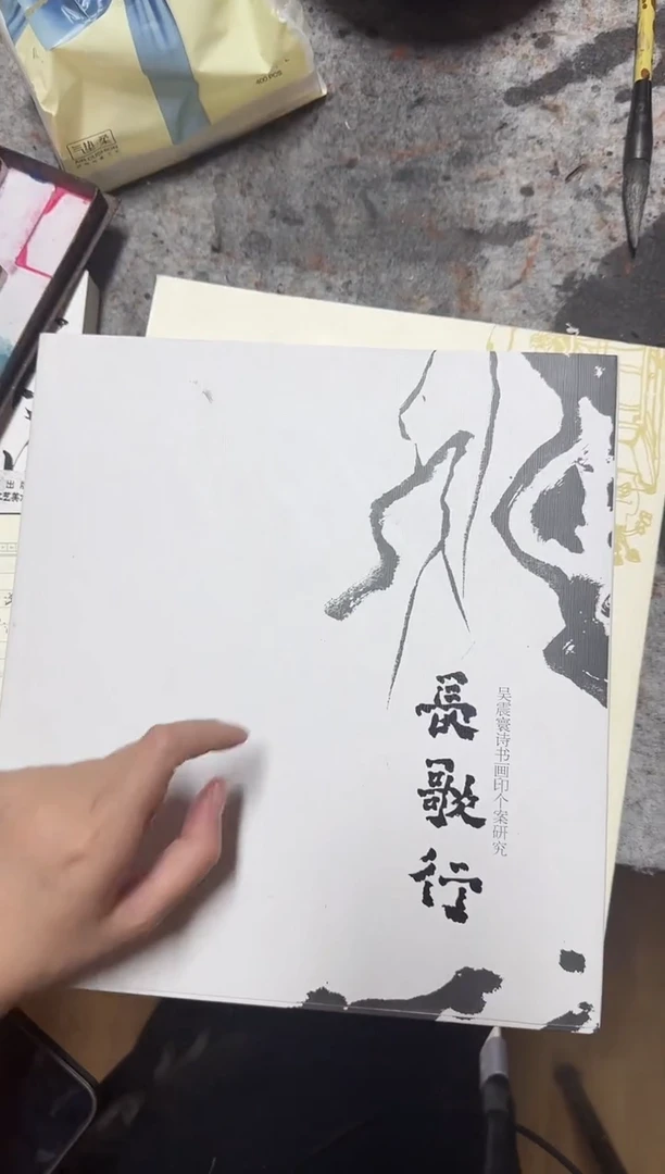 国画y天津人美-吴震寰书籍作品
