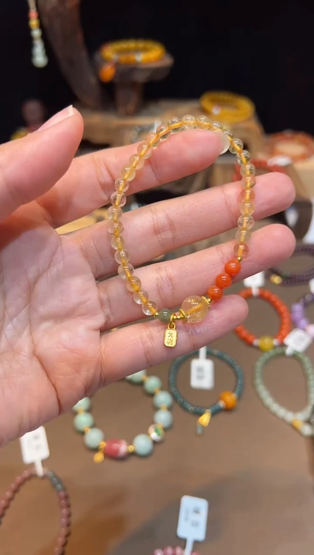 【闪购商品】水晶手链未镶嵌手饰@@E6336