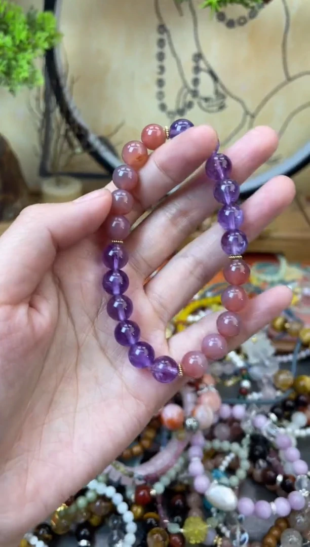 【闪购商品】紫晶手链未镶嵌237手串