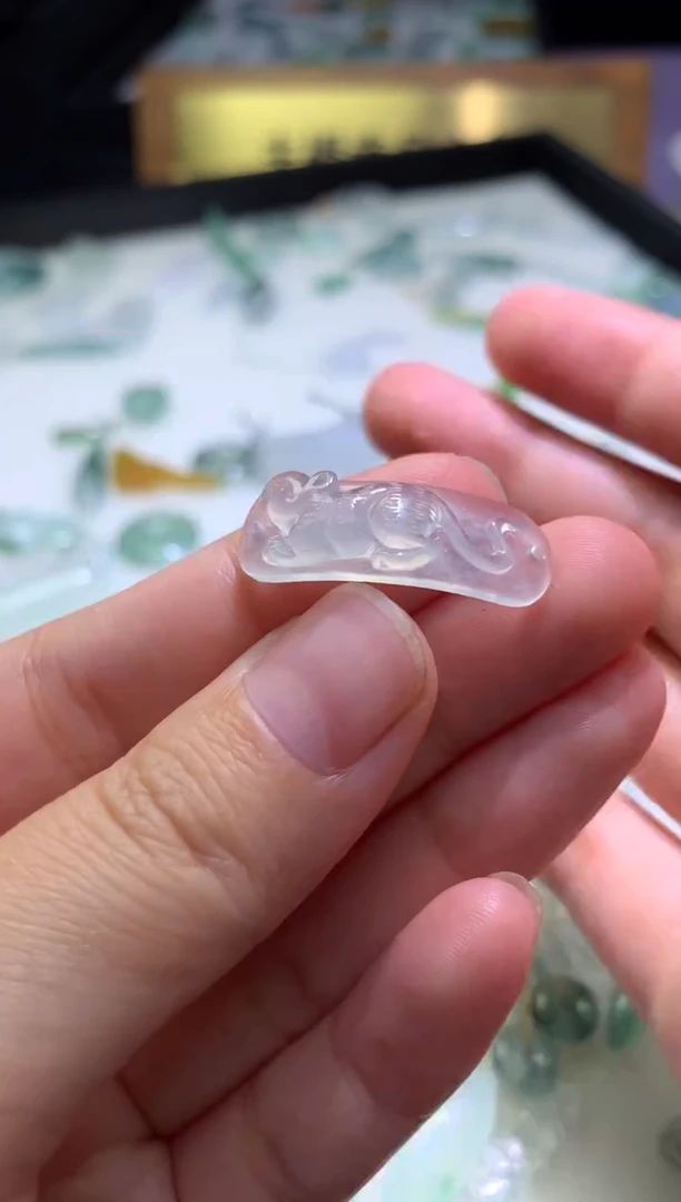 定制翡翠未镶嵌毛货