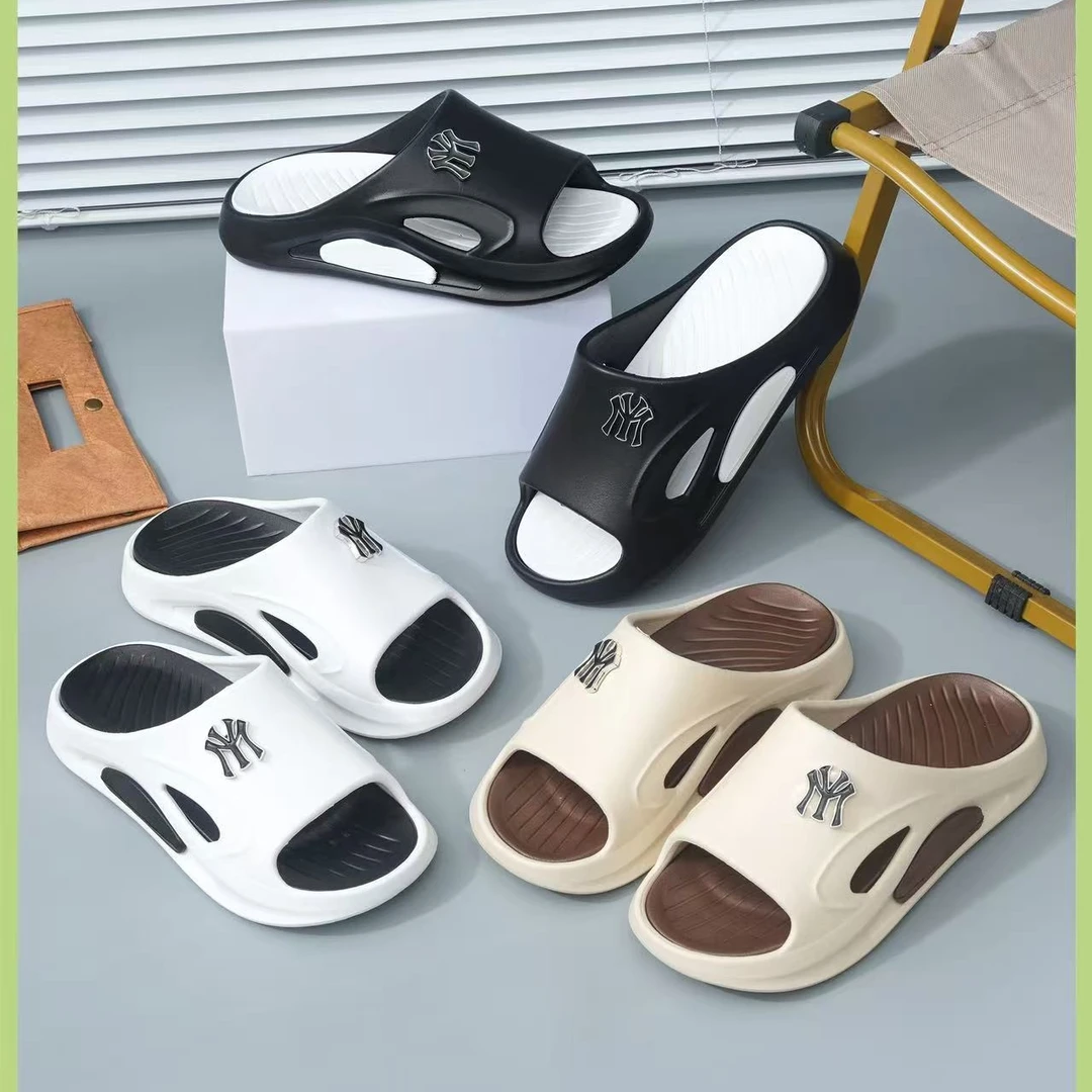 防滑防臭双色居家凉拖鞋浴室外出凉拖鞋高弹夏季2025新款男休闲