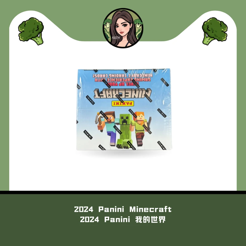 2024 Panini Mine Craft 我的世界 盲盒收藏卡【默认代拆】