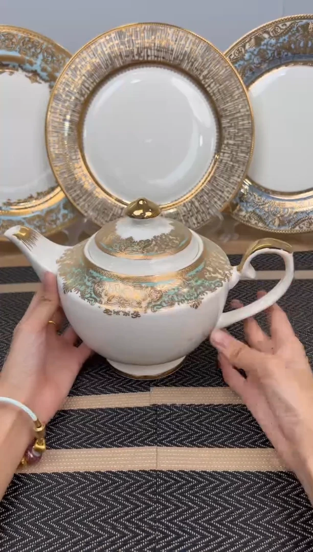 瓷片1300cc容量茶壶孤品福利