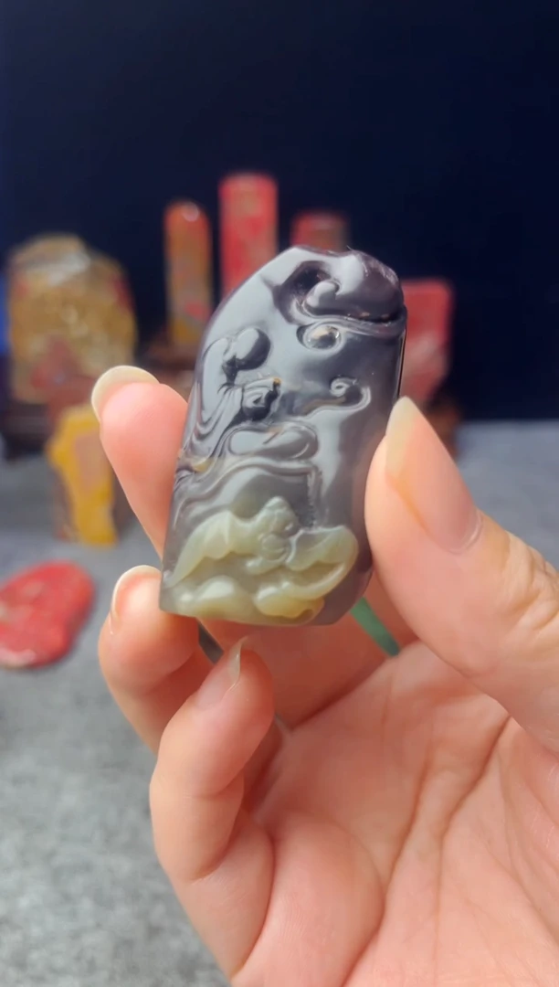 昌化石昌化石料 一个