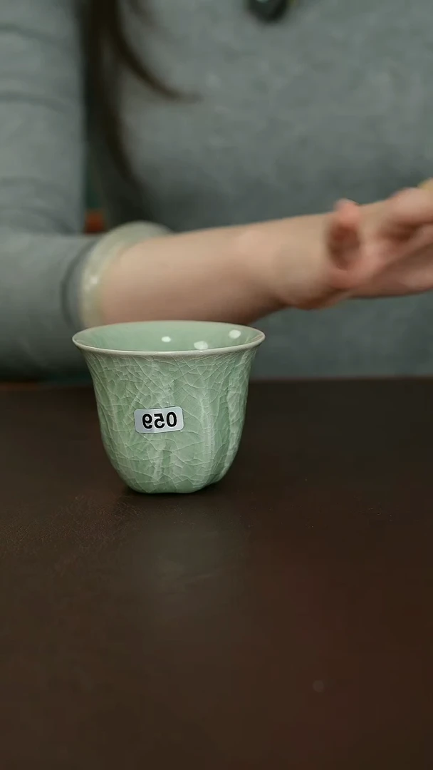 摆件059原矿汝宋汝瓷