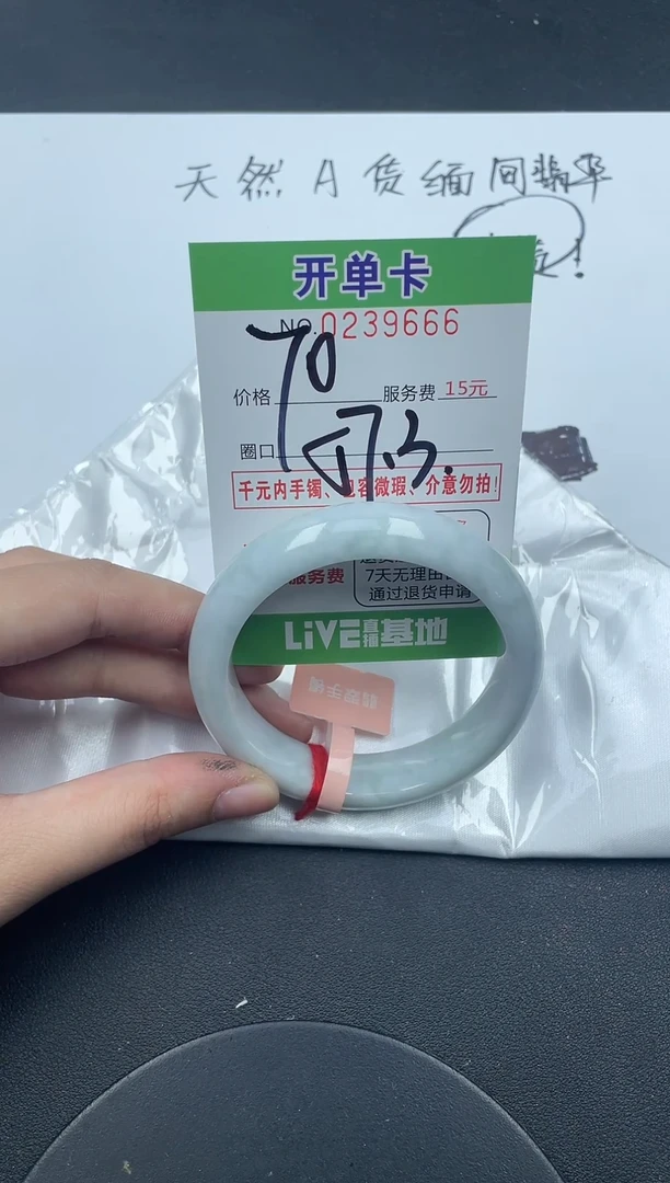未镶嵌手镯翡翠66