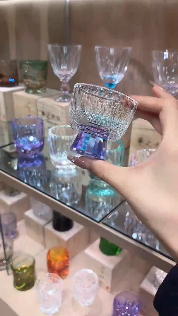 闪烁茶杯 买一送一紫色