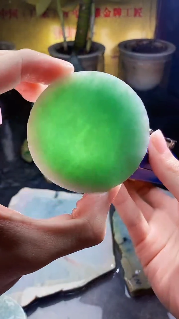 未镶嵌挂件翡翠小雨423