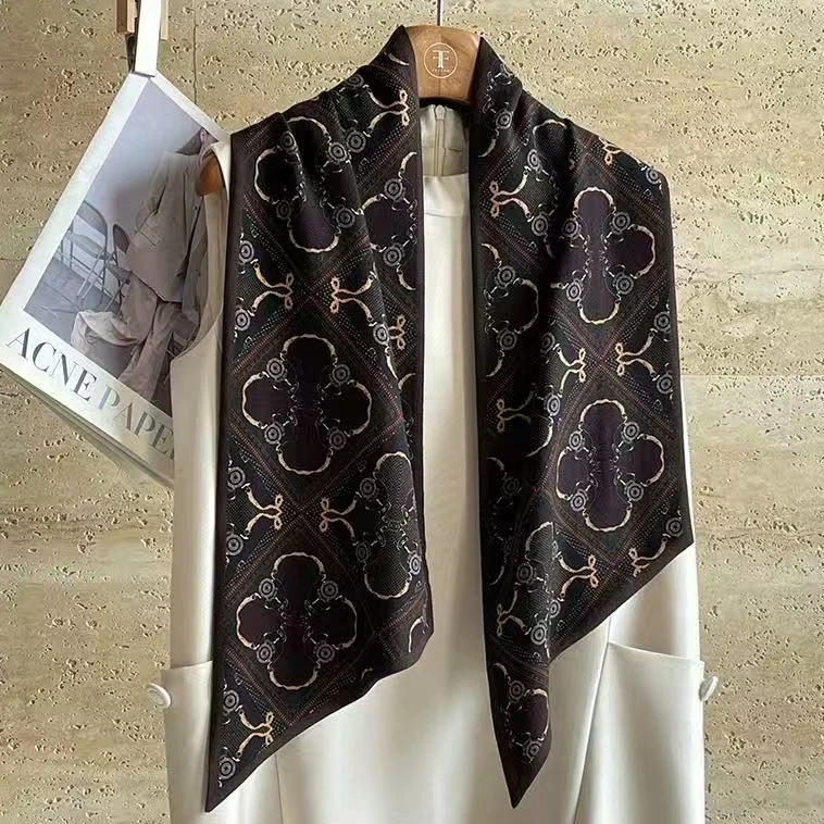 （花样佩斯利）斜角飘带20*150左右长条巾