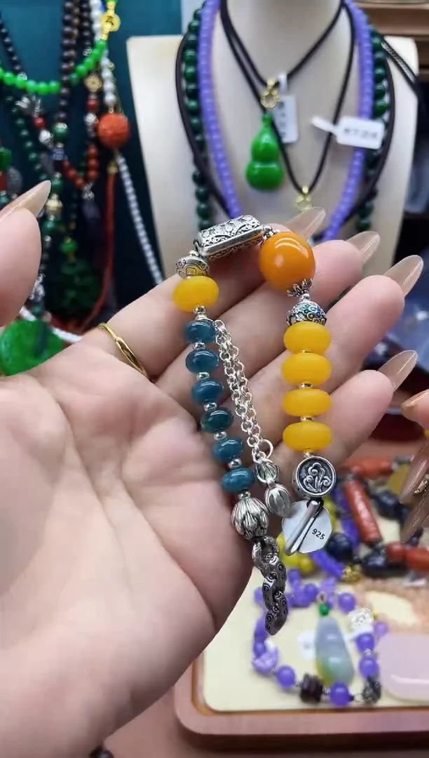 手链蜜蜡未镶嵌手串