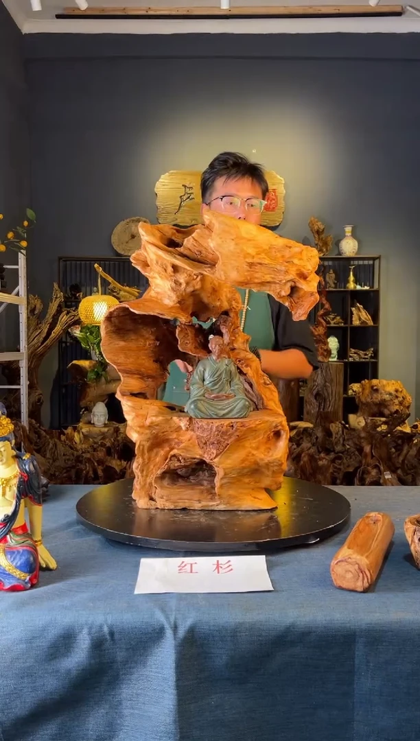 木卢师傅根艺作品（不包含人物摆件）