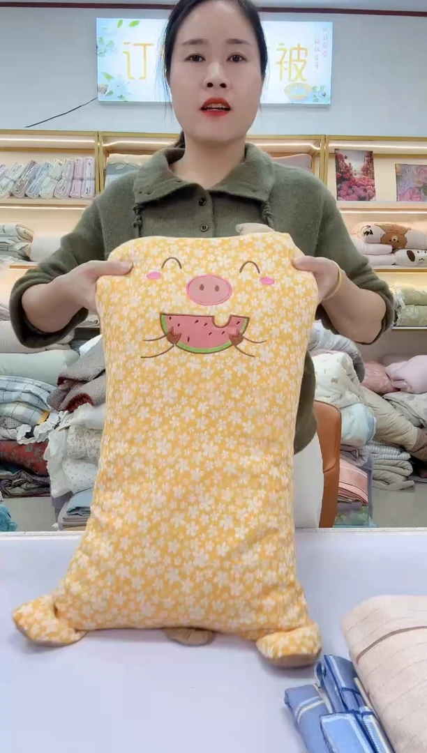 棉小米壳枕头