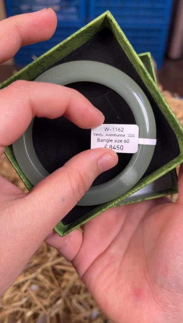 未镶嵌手镯石英质玉W1162