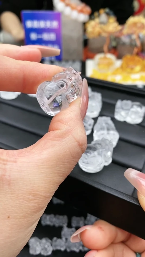 【闪购商品】水晶颈饰未镶嵌7a多样性发其一/2.10/1个