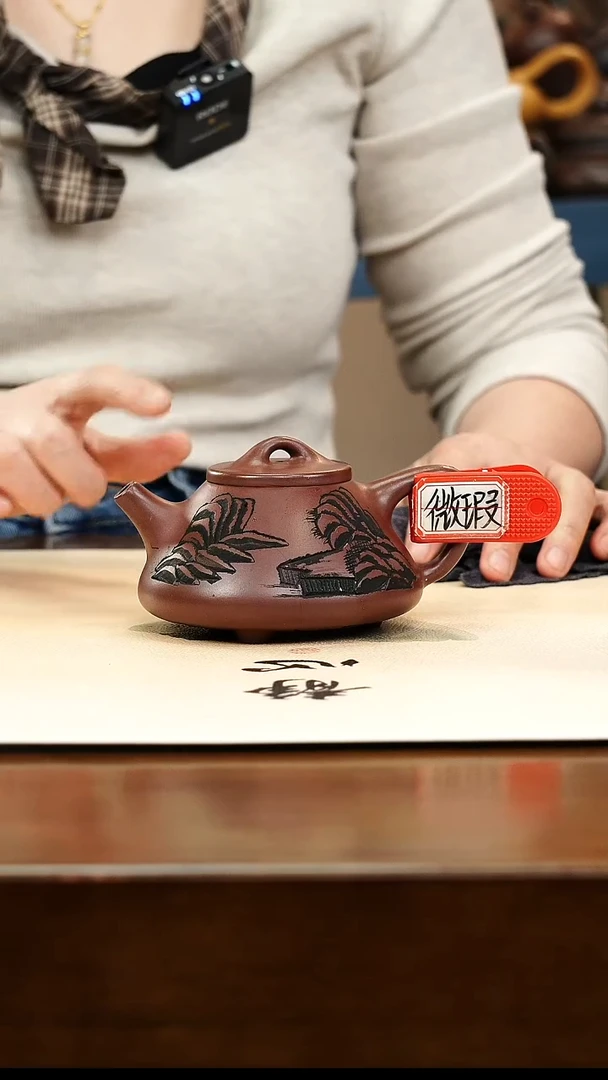 茶壶紫砂宜兴紫砂壶孤品微瑕