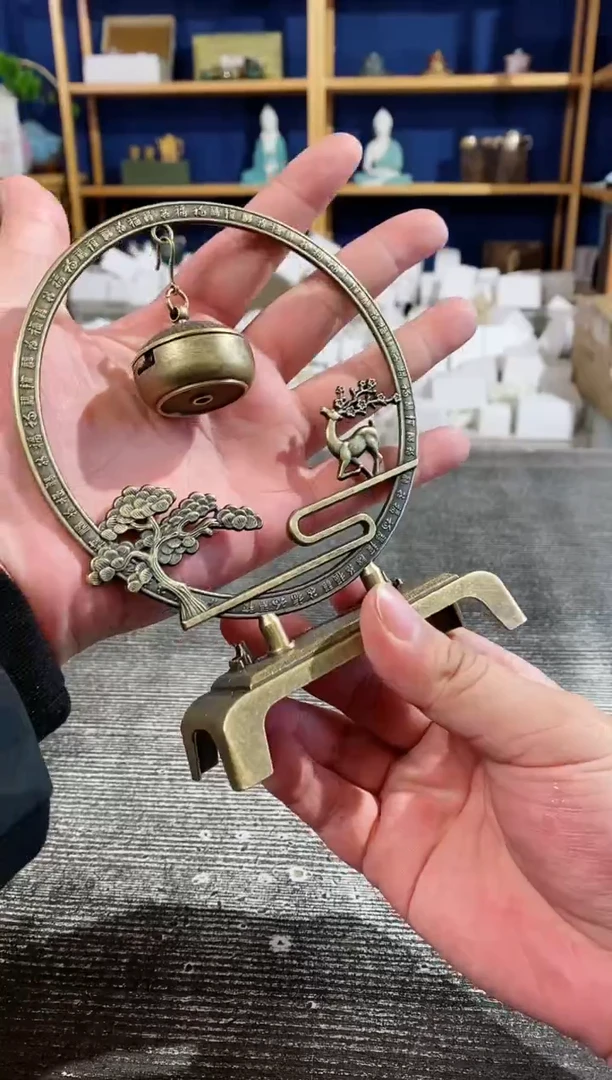 【闪购商品】其他合金铜一鹿高升香炉