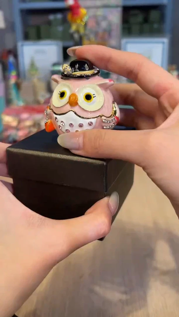 【闪购商品】杯253粉色猫头鹰女士