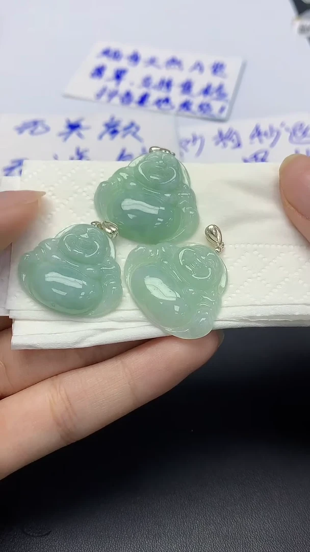 翡翠未镶嵌颈饰天然缅甸a货翡翠多样性发其一