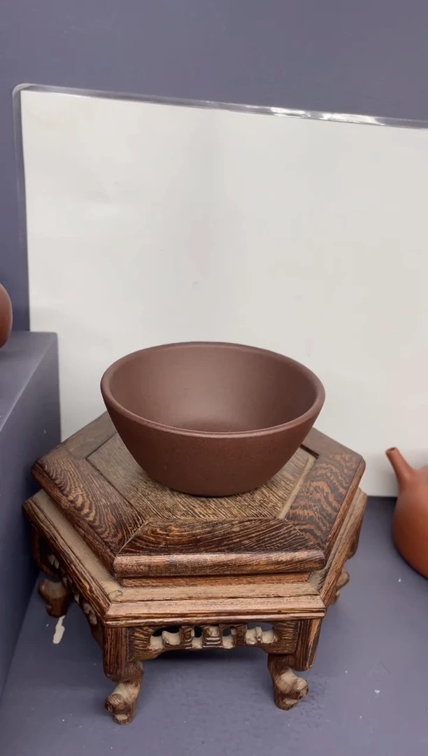 茶壶紫砂台西紫泥 大碗杯