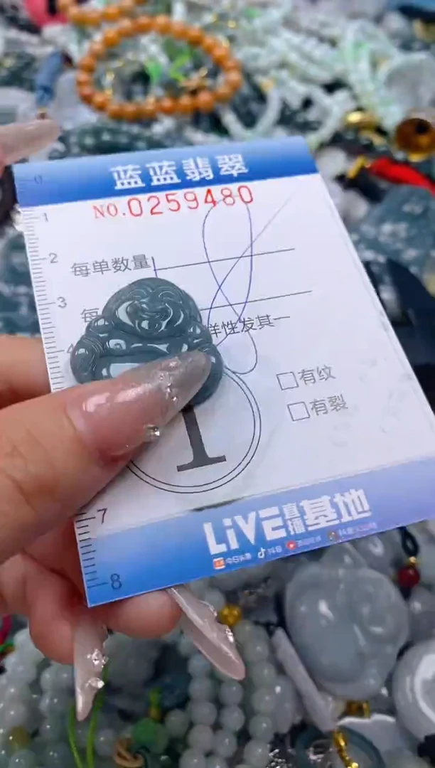 翡翠未镶嵌颈饰闪购0259479