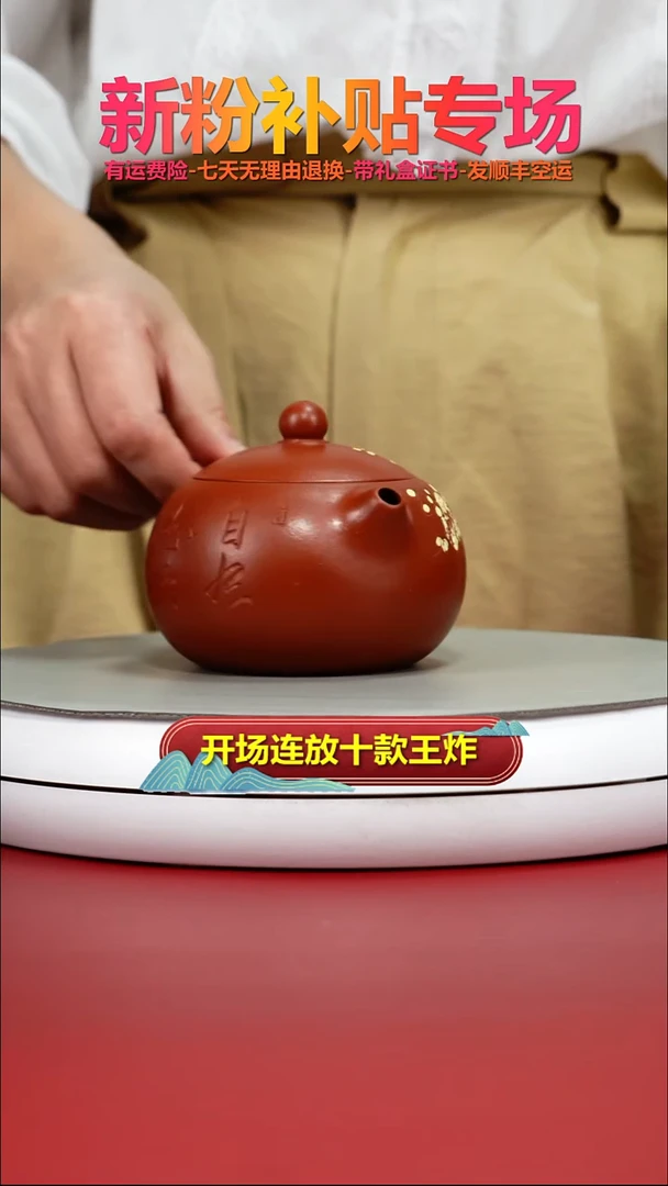 茶壶紫砂朱泥梅花自如西施250cc