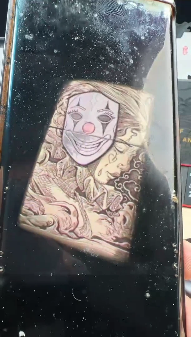 铜ZIPPO盔甲面具人生