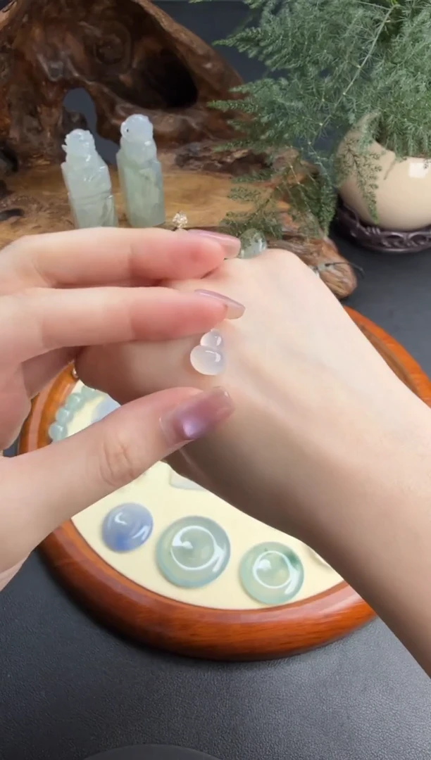 吊坠(不含链)未镶嵌翡翠翡翠饰品-29