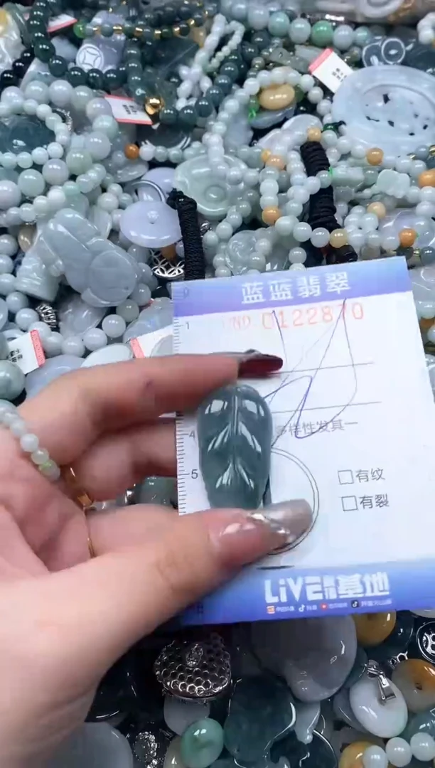 【闪购商品】翡翠颈饰未镶嵌闪购0122870多样性发其一