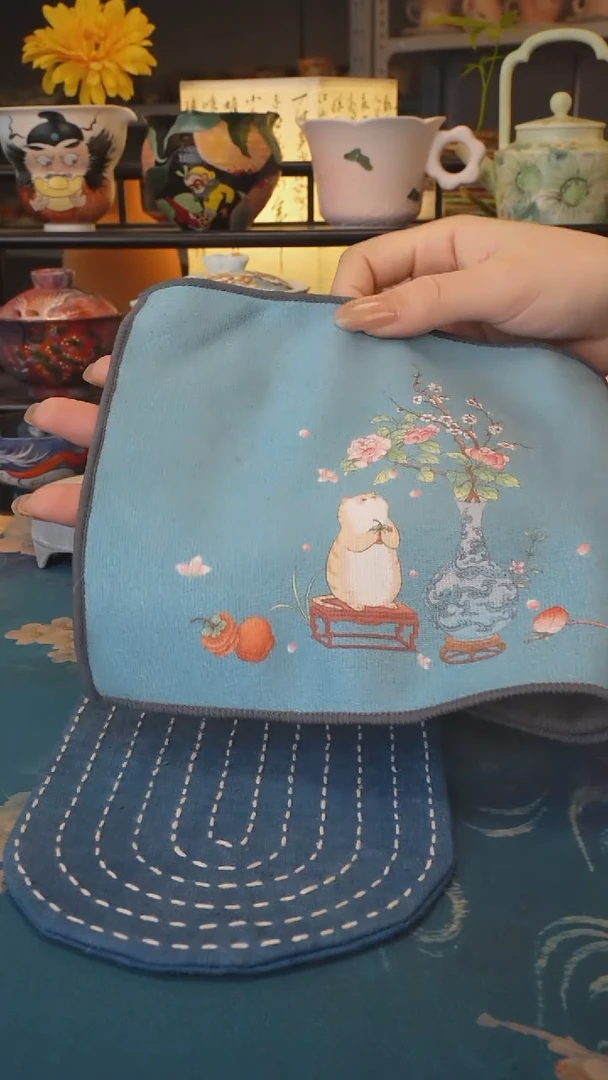 【闪购商品】直播间福利 小猫咪茶巾