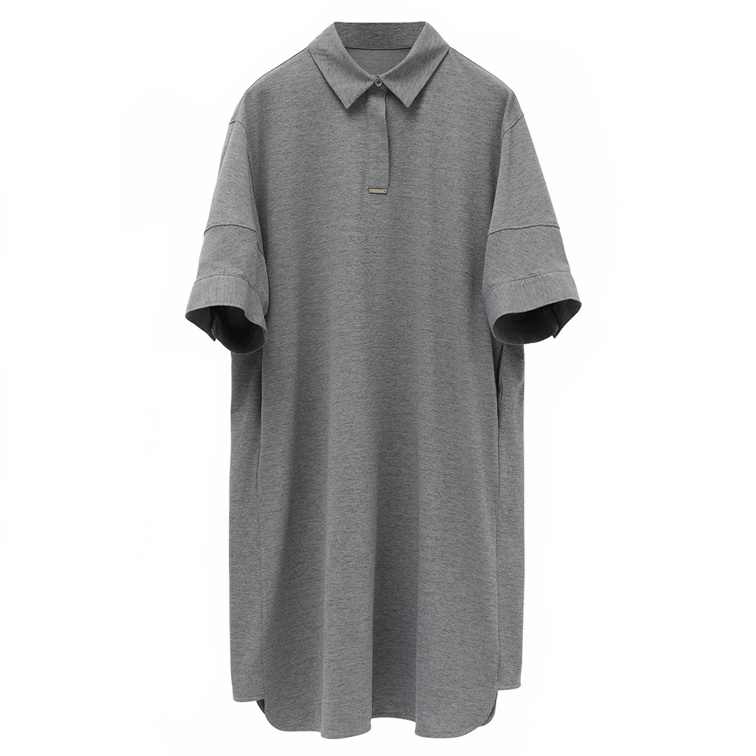 【深圳南油高货】夏季新款翻领气质连衣裙  YC71FD5676