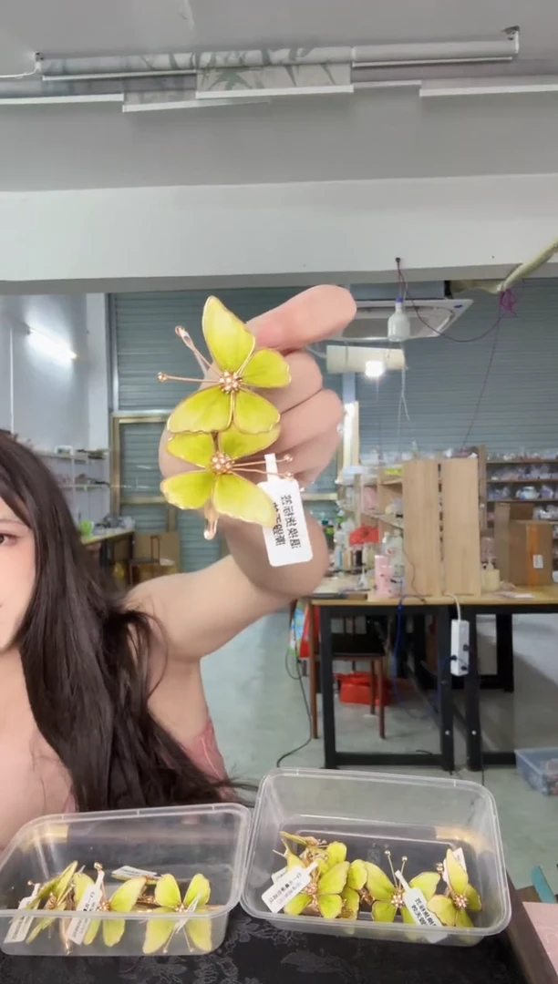 无铜合金264 瑕疵绒花介意勿拍