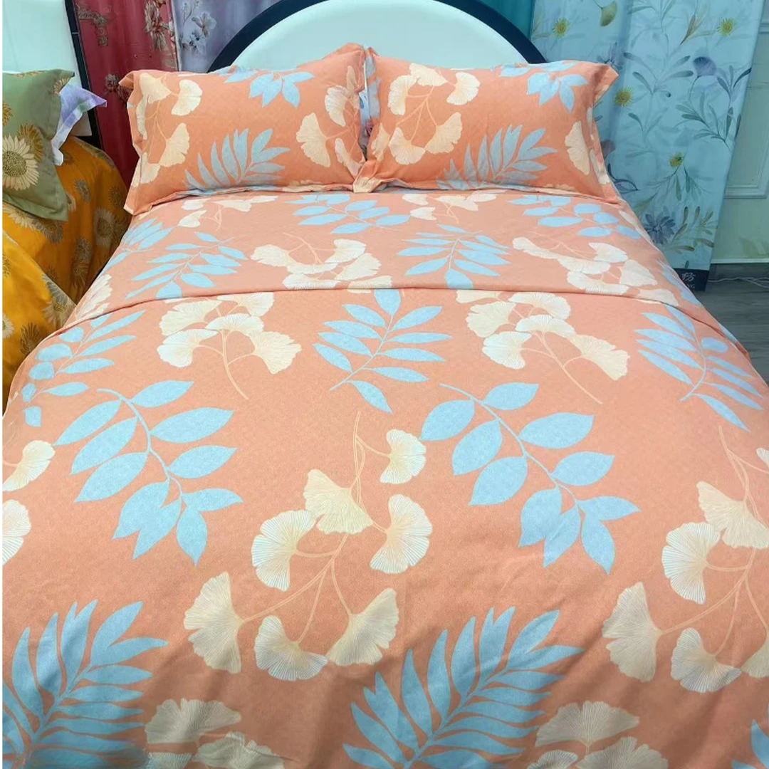 双人被套2*2.3米加厚新疆长绒棉柔软舒适透气新款【银杏】