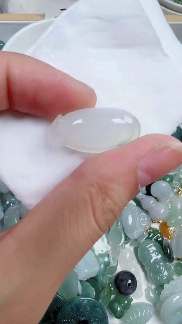 散珠翡翠684号链接，A货翡翠