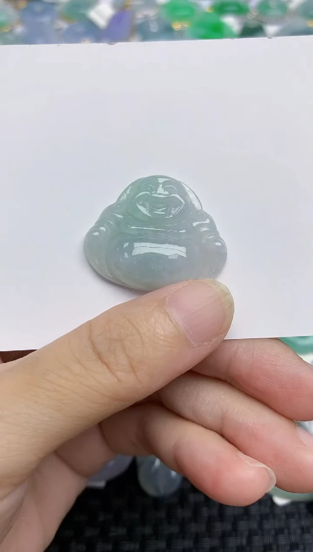 翡翠未镶嵌颈饰天然翡翠A货