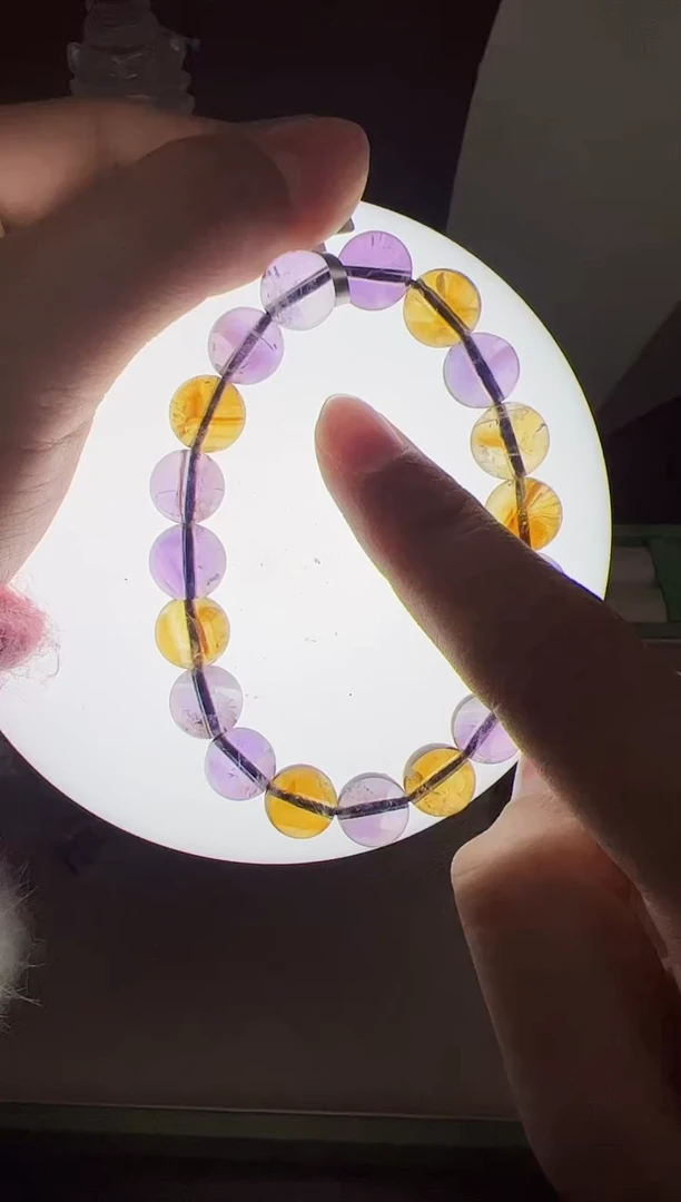 未镶嵌手链水晶悦2459 约9mm